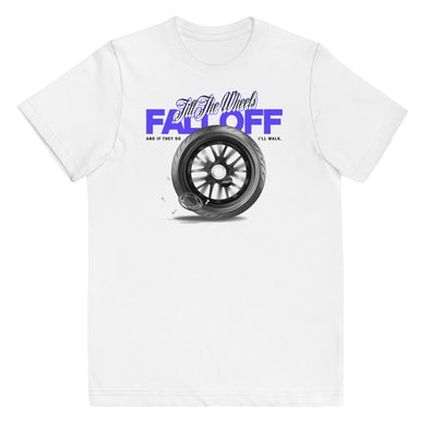Till The Wheel Falls OFF  - Youth jersey t-shirt